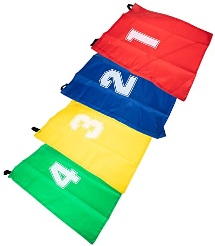 Cabilock 4stücke Sackhüpfsäcke Aus Canvas Material Hüpfspielzeug Für Junge Mädchen Interaktives Spiel-requisit Sackhüpfsack-Spielzeug Für Outdoor Gartenaktivitäten Renntasche Mit Doppelgrif