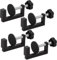 G Clamp Woodwork Fixture Universal Adjustable Screw, 4pcs Universal Desktop Fixture Woodworking DIY Project Heavy-Duty Universal Wood Fixture Parts for Building & Automobile Maintenance