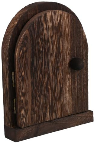 DONFAMDS Cubierta Decorativa De Sólida Para Enchufes y Interruptores Diseño Artístico Forma De Puerta Protección Infantil Montaje Pared Ahorra Espacio y Previene Choques Eléctricos