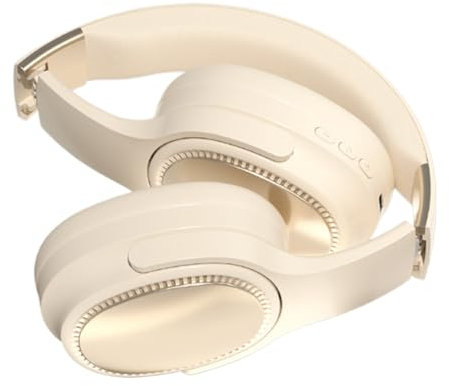 Cuffie sovrauricolari, con cancellazione del rumore, wireless, portatili, senza fili, comode, con cuscinetti delicati sulla pelle, segnale stabile per viaggi, ufficio, casa