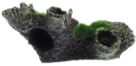TOYANDONA Décor Racine Darbre Résine pour Aquarium Abri Naturel pour Poissons Habitat Sûr et Écologique Accessoire Paysager pour Aquarium et Terrarium