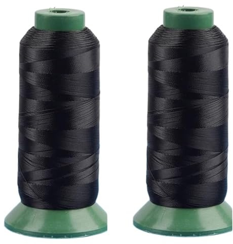 Band för armband, hög belastning, 1 500 yards lång, 210D universellt polyestertyg med hög hållfasthet för vävtyger, stoppningsarbeten, jeans, pärlbroderi och handväskor (Color18)