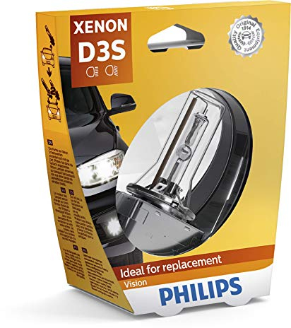 Philips Xenon Vision D3S 42403VIS1 Light Bulb Single in Blister Pack