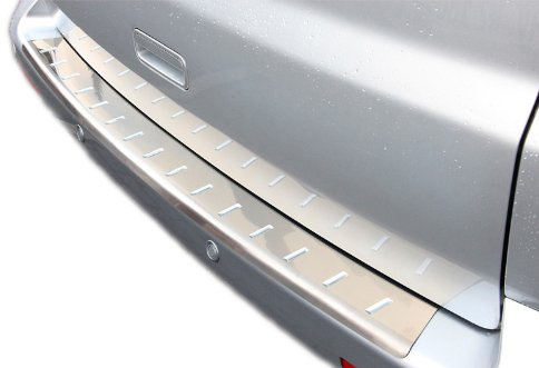 Ladekantenschutz mit Abkantung Chrom Edelstahl Stoßstange hinten