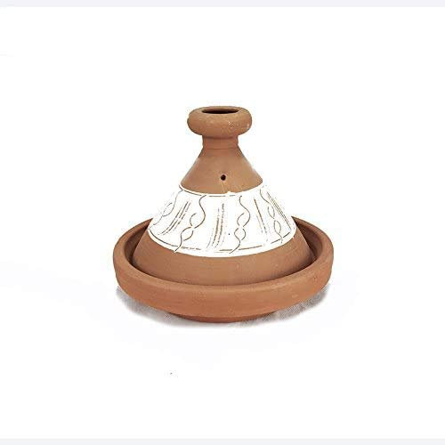 TAJINE MAROCCHINO cm 22 in terracotta naturale priva di smalto.