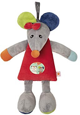 Fashy Melli - Cojín térmico Compresas Calientes con Relleno de Semillas de Colza, diseño de ratón