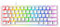 Razer Huntsman Mini Teclado Gaming 60%: interruptores de Teclado más rápidos Nunca – interruptores ópticos de Clic – Iluminación Croma RGB – Teclas PBT – Memoria integrada – Blanco Mercurio