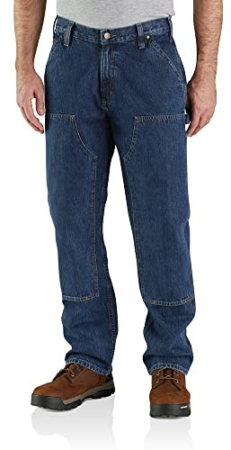 Carhartt Loose Fit Double Front Logger Jean Jeans, Canal, 30W x 30L Uomo