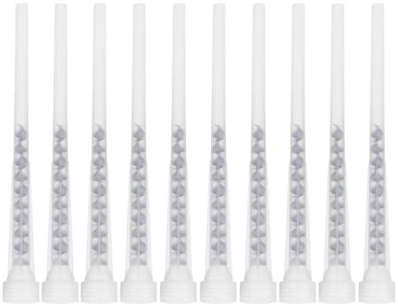 Isolbau Lot de 10 mélangeurs statiques pour mortier composite et mortier d'injection, kit de buses mélangeuses