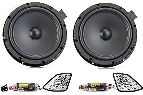 Gladen ONE-T6 Appearance Lautsprecher Boxen kompatibel mit VW T6 Vordertüren Plug n Play Sound System