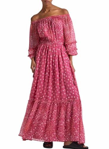 Pepe Jeans Marlene Robe, Rose (Rose Anglaise), S Femme