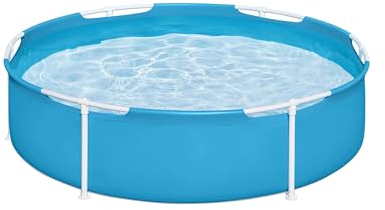 BESTWAY Piscina Desmontable Tubular Infantil My First Frame Pools Ø152x38 cm Azul
