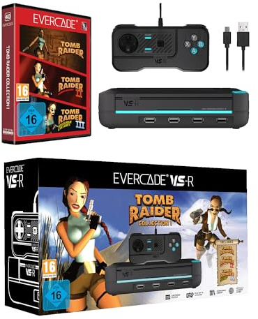 Blaze Evercade VSR + Tomb Raider Collection 1