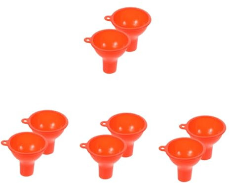 YARNOW 8 Pezzi Imbuto Giocattolo Per Cani Imbuti Per Trasferimento o Domestico i Utili Piccolo o In Silicone Mini o o Per Olio i Da Cucina In Silicone