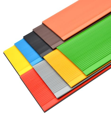 Serenitison Step Edge Protector,Stair Anti Slip Strips,Self Adhesive,Waterproof,Sunproof,10cm Wide*3mm Thick,Corner Guard Staircase Threshold Strip,For Indoor,Outdoor,Wood,Metal Stair Building