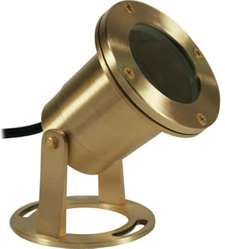 Georgia Lighting and Electric Solid Brass Underwater Submersible Spotlight 12V - Built to Shine Below The Surface