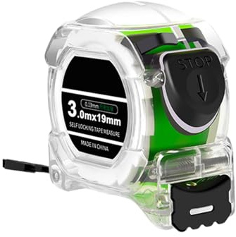 3/5/7.5/10m Clear Auto Locking Tape Measure For Home Improvement Furniture Making And Construction Projects Measuring Tape