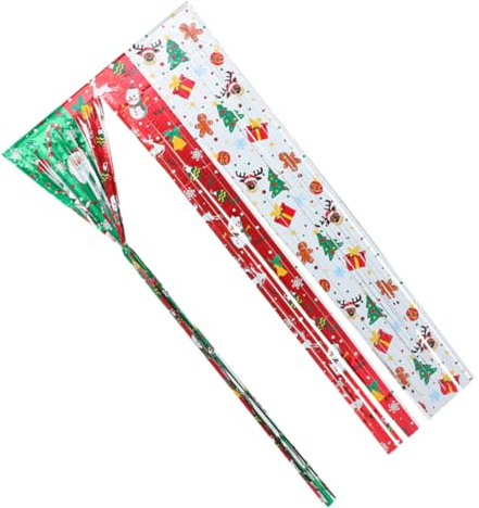 SOLUSTRE Cortina de Flecos Metálicos para Decoración Navideña Cortina de Lluvia de para Fiestas y Cumpleaños con Navideño Resistente y Fácil de Colgar Adorno para Casa