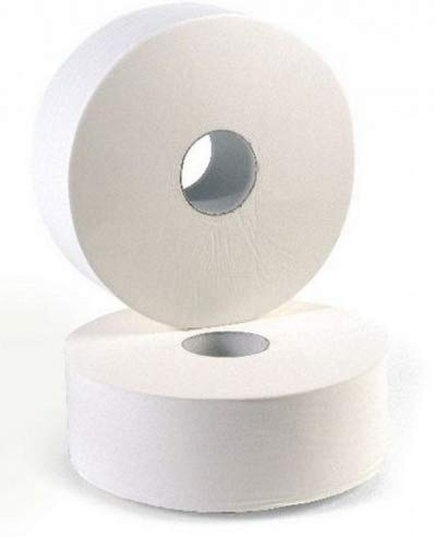 Lot de 6 rouleaux de papier toilette Maxi Jumbo pure cellulose