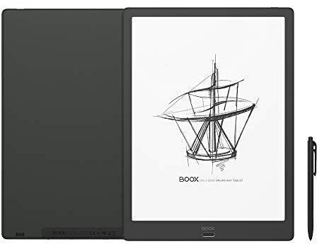 BOOX Max3 13.3 inch E-ink Tablet Black, Android 9.0 Touch Stylus Fingerprint Recognition 64GB Octa-Core WiFi BT OTG