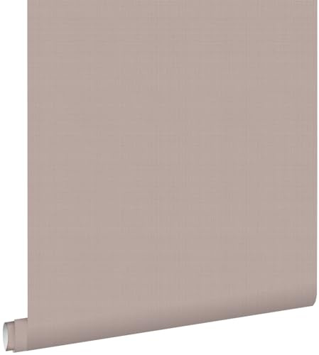 Esta Home Tapete Leinen-Optik Altrosa 53 cm x 10.05 m