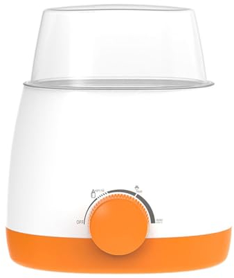 osiuujkw Biberon portatili precisi ovunque Latte occupato in movimento Riscaldatore che alimenta molteplici funzioni Biberon per la nutrizione del bambino, arancia