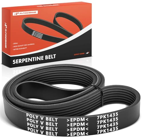 A-Premium 56.5 Inch Engine Serpentine Drive Belt Compatible with Honda CR-V CRV 2015-2016 & Acura ILX 2016-2022, L4 2.4L