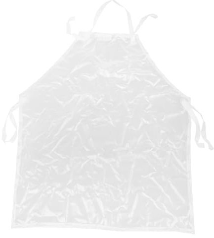 VINTORKY Wasserdichte Lange Transparente Schürze Aus Pvc Für Küche Und Unisex Leicht Zu Reinigen Für Gastronomie Und Tierpflege