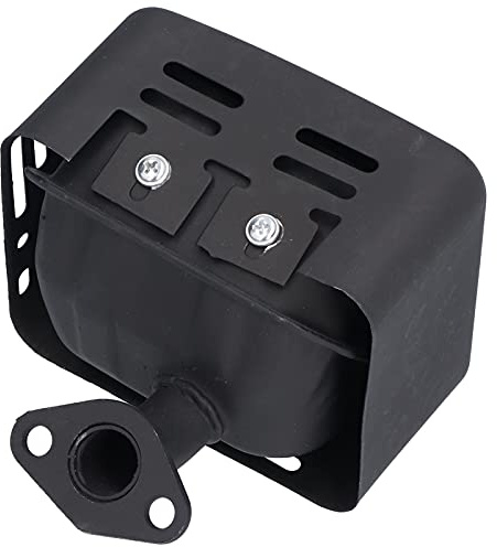 Conjunto de Silenciador de Escape, Kit de Metal con Arandela para GX160 (Negro)