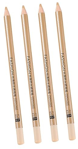 Beaupretty 4piezas Ocultador De Maquillaje Lápiz Corrector Para Ojeras Pecas Manchas Para Cubrir Cicatrices y Tonos De Piel Lápiz Cosmético Fácil De Usar