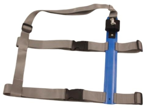 predolo Supporto per ombrello a mani libere, supporto per riparo da pesca, unisex, indossabile, portatile, leggero, antipioggia per golf, Davanti