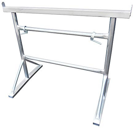 Toptower No 2 Builders Trestles (Pair) Galvanised Finish Fixed Leg 450 Kilos SWL - Industrial Use