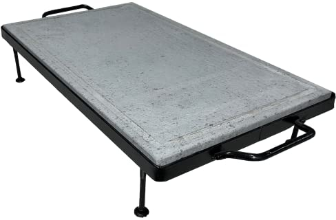 Piastra pietra ollare lavica cottura dietetica 50x30 cm