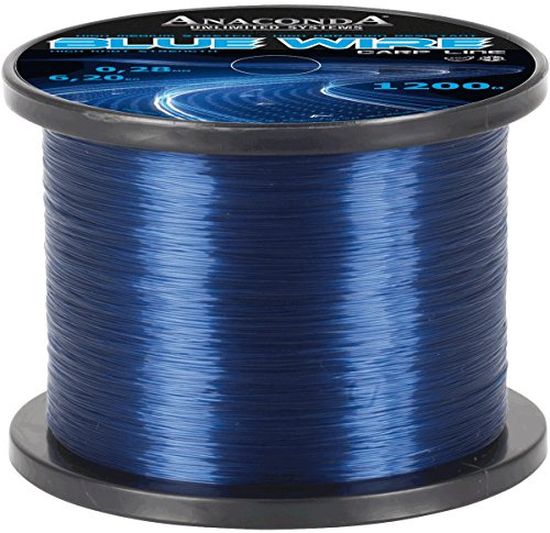 Anaconda Unisex – Erwachsene 10C4039507226824C10 Blue Wire 1200 M 0,38 Mm, Bunt, Normal