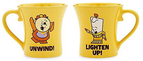 Disney Cogsworth and Lumiere Ensemble de tasses – La Belle et la Bête