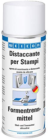 WEICON Distaccante per Stampi | 400ml | Spray distaccante senza silicone | Impedisce efficacemente l'adesione a plastiche, metalli, stampi ed attrezzi | Incolore