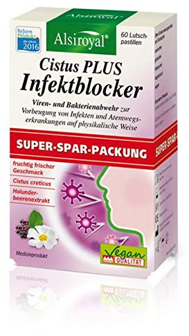 Alsiroyal Cistus PLUS Infektblocker 60 Tabletten