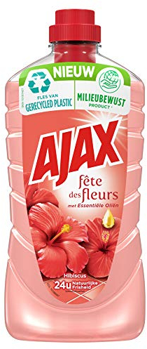 Ajax Allzweckreiniger - Fete de Fleur Hibiscus - 4er Pack (4 x 1Liter)