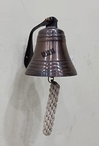 Cloches de navire maritime - Cloches à suspendre au mur (12,7 cm, cuivre)