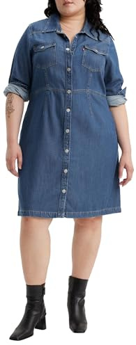 Levi's Vestido Otto Western para Mujer, Square Deal, XS