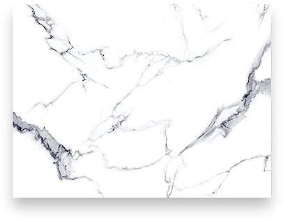 Snow White Marble Glass Chopping Board Kitchen Worktop Saver Protector Cutting Board 40x30cm