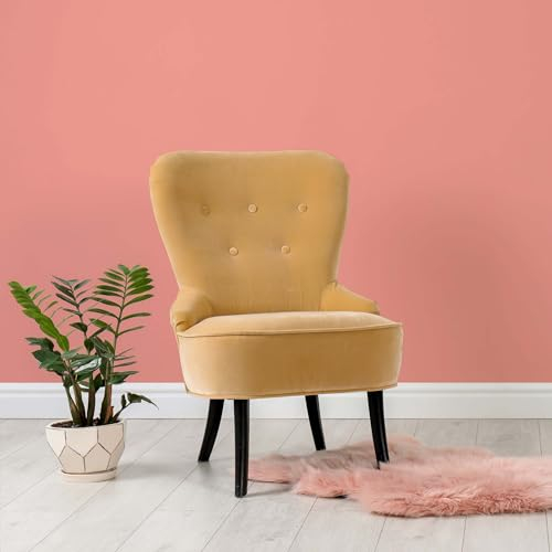 K&L Wall Art Seidenmatt Wandfarbe Pinke Innenwandfarbe modern Wandschutz Anstrich 2,5Liter Farbe