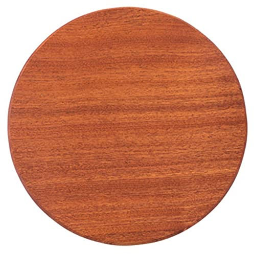 CTCOIJRN Tabla Redonda for Pizza, Tabla Multifuncional for Pizza casera, Tablas for Queso y Embutidos, Frutas y quesos(Wood Colora)