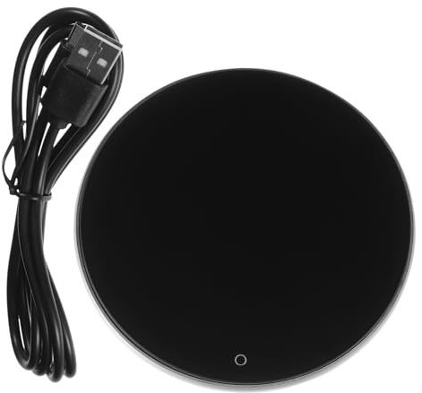 MOLUCKFU Chauffe-Tasse USB Température Plaque Chauffante pour Café Mug Warmer Pratique pour Bureau Et Maison Version Améliorée