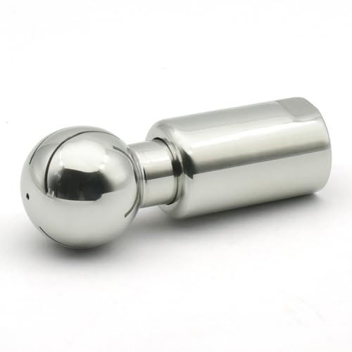 HBGNZU SS304/SS316L Edelstahl-Innengewinde, rotierende Sprühkugel, CIP-Tank-Reinigungskopf(SS316L,3/4)