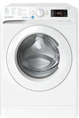 Lavatrice A Libera Installazione BWE91497XWVIT Carica Frontale 1400 Giri, Vapore, Cestello Spazioso da 9 Kg, Rapida, Motore Inverter, Efficiente, Classe Energetica A