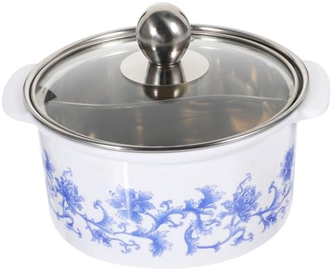 Holibanna Olla Caliente De Tazas Olla De Acero Inoxidable Para Cocinar Al Vapor Para Preparar Sopa o Pasta La Cocina De Inducción