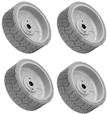 105122GT Scherenhebebühne, abriebfest, 30,5 x 11,4 cm, kompatibel mit Genie GS-1530 GS-1532 Scherenhebebühne, 4 Stück