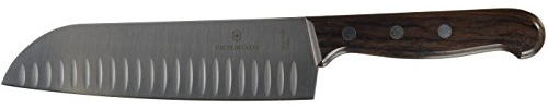 Victorinox Vic-41527 Couteau Santoku, lame cannelle, Parsif, 17cm