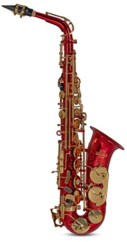 Roy Benson AS-202R Saxophone Alto Mib avec Etui Rouge